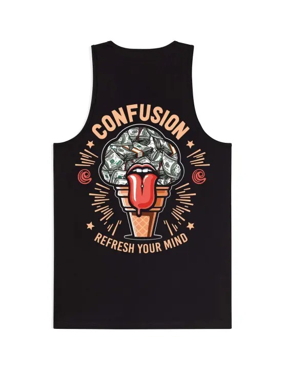 ICE MONEY BLACK TANK LIMITED EDITION - 1