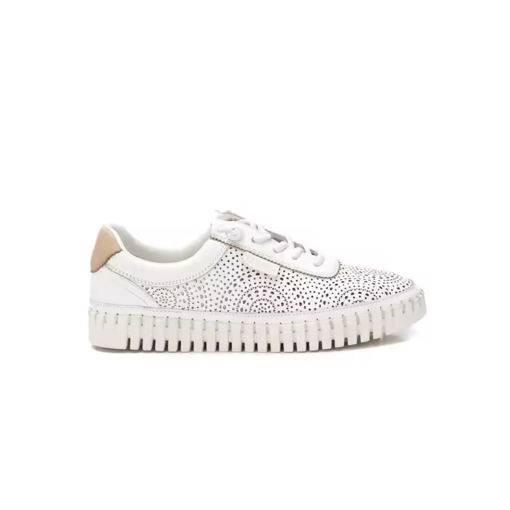 Zapatillas Carmela Mujer Piel Blanco - 1