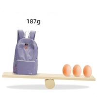 Mochila Plegable Ultraligera Impermeable Para Hombres Y Mujeres Mochila De Viaje Camping Senderismo Tamaño 28.5*19.5*41cm Colores Variados - details 11