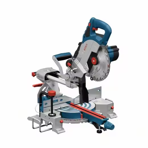 Bosch Professional BITURBO GCM 18V-216 - Ingletadora Telescópica a Batería (18V, Disco Ø 216 Mm, Láser, 2 Baterías X 5,5 Ah Procore18v, en Caja) - Potente Ingletadora a Batería - 1