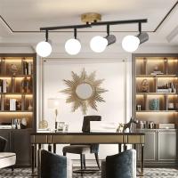 Lámpara De Pared Ajustable En Ángulo Para Dormitorio Y Sala De Estar LED Retro De Madera Elm Iluminación Multilámpara E27 Moderna Y Simplicidad - details 0