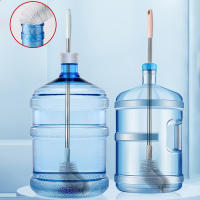 Cepillo De Limpieza Para Cesta De Ropa Con Varilla De Acero Inoxidable Y Dispensador De Agua Plástico Herramienta De Limpieza Del Hogar - details 2