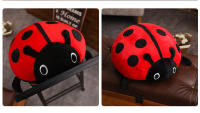 Muñeco De Peluche Kawaii Ladybird Suave Y Cálido Muñeco De Ladybug Para Decoración De Habitación Regalo De Cumpleaños Y Navidad Para Niños - details 14