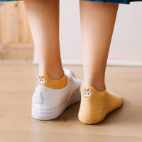 10 Pares De Calcetines De Gato Lindo Para Mujer Calcetines De Tobillo De Piel Suave Con Bordado De Animal Diversión Kawaii Calcetines Casuales De Algodón Y Poliéster - details 2