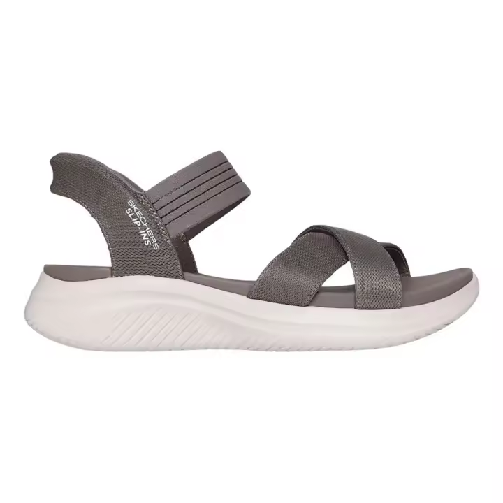Sandalias Grises Skechers Ultra Flex 3.0 Never Better Dark Taupe - 1