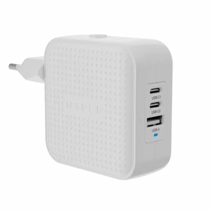 HYPER 70W USB-C GAN TRAVEL CHARGER (3C+1A) - WHITE - 1