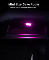 Lámpara De Inspección Interior Para Coche Con Interruptor Táctil LED Recargable Mini Tamaño Luz De Banda 6 LED 120mA Portátil Para Techo Y Maletero - details 4