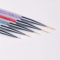 Juego De 5 Pinceles Para Uñas Con Cabezas Doble Herramientas De Puntos Líneas Y Detalles Para Servicios De Uñas De Salón En Casa - details 1