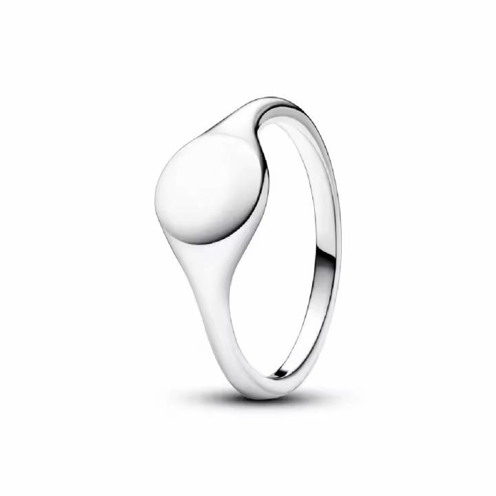 Anillo Pandora Sello Grabable - 1