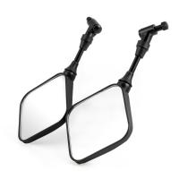 Espejos Lateral De Motocicleta Para Suzuki DR 200 250 350 400 650 DRZ 400 650 2PC Negro Dual De Visión Trasera Accesorios De Motocicleta - details 6