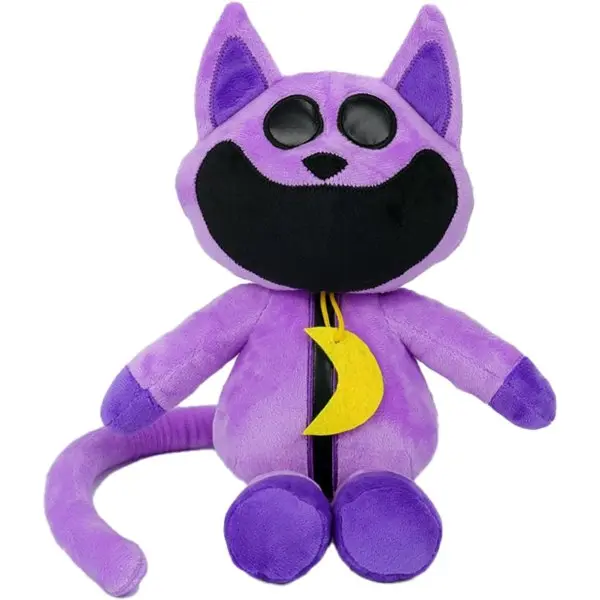 Peluche de animales sonrientes, 30 cm, almohada divertida de animales sonrientes, regalo de peluche para niños pequeños, fiesta de cumpleaños - 1