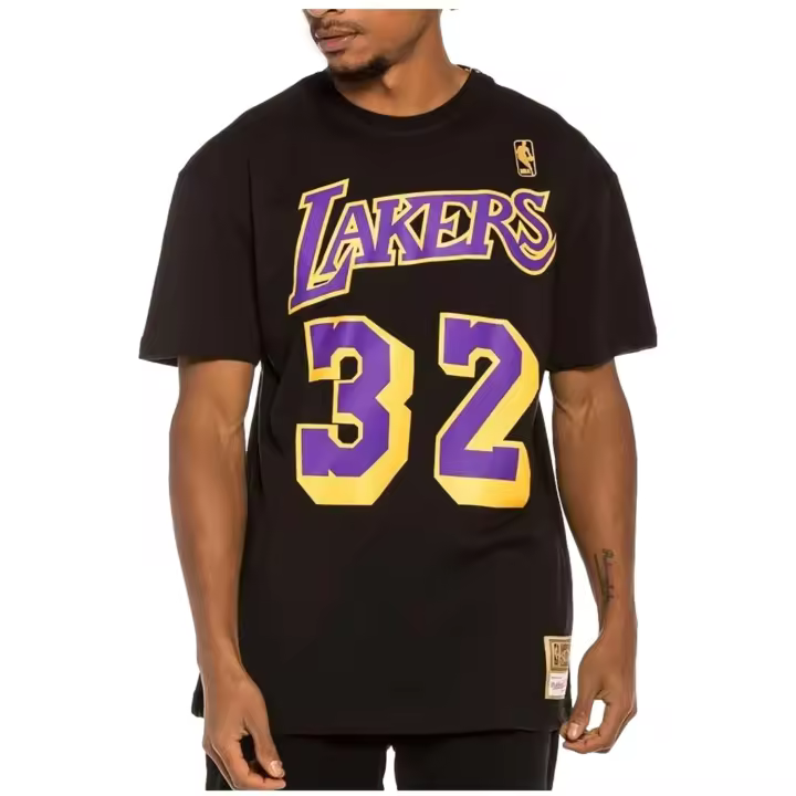Camiseta Mitchell & Ness Los Angeles Lakers Magic Johnson Nam - 1