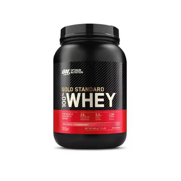 Optimum Nutrition  100% WHEY GOLD STANDARD 900gr Proteina de gran pureza. - 1