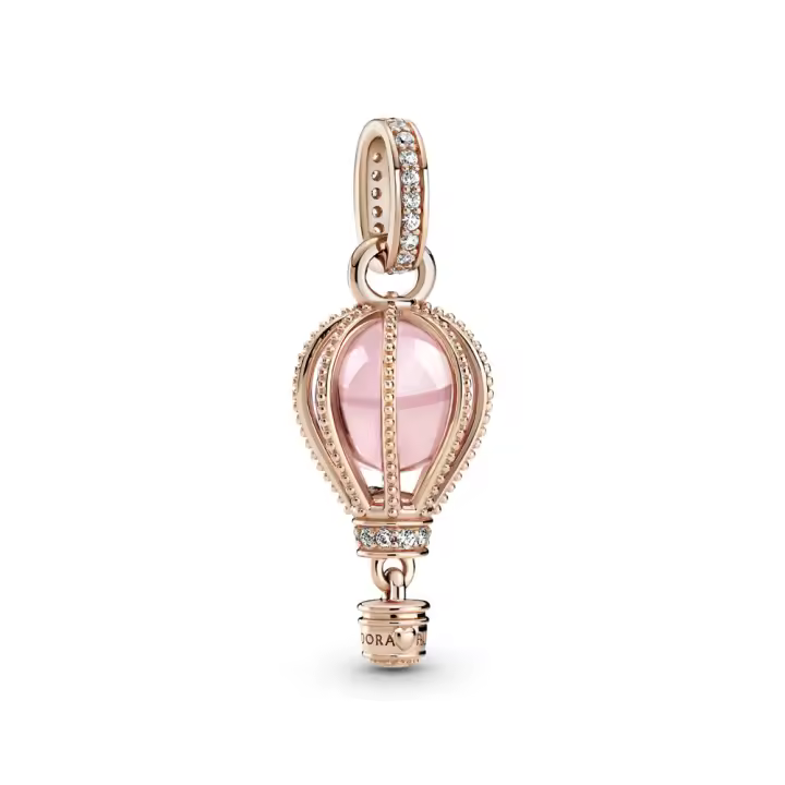 Pandora Pandora Rose Charm Colgante en Pandora Rose Globo Aerostático Rosa Brillante 789434C01 , para Mujer - 1
