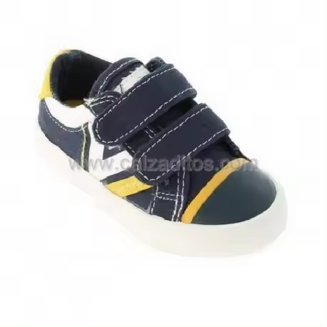 Zapatos deportivos azul marino con velcros, de Victoria - 1