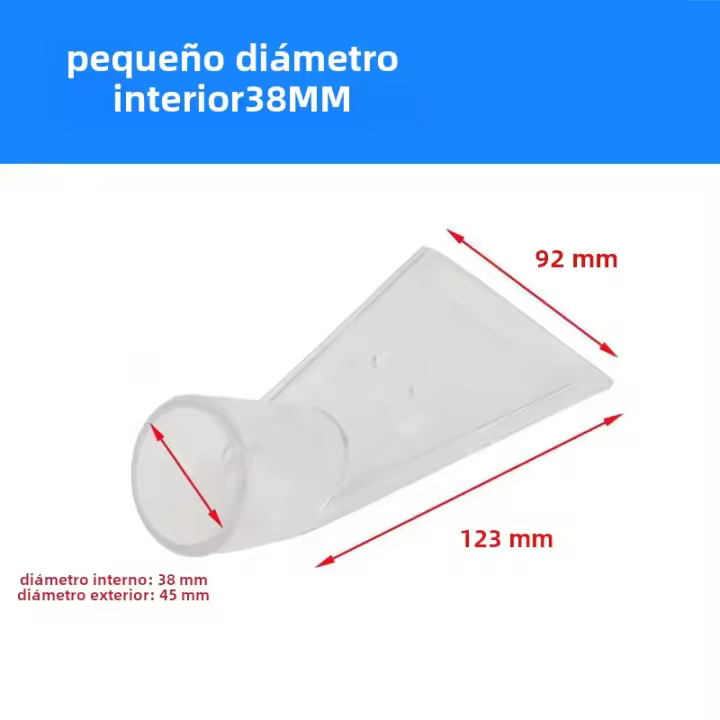 Cabeza De Succión Transparente Para Máquinas De Limpieza Aspiradora De Sofá Alfombra Coche Asiento Tubo De Succión Parte De La Aspiradora - 1