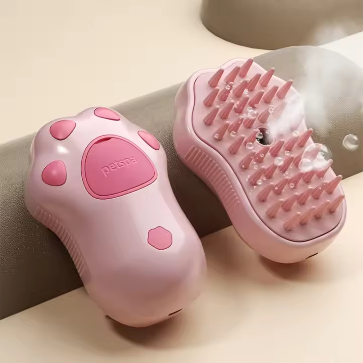 Peine Eléctrico Para Perros Y Gatos Con Misting 3 En 1 Limpieza De Pelo De Animales Material Plástico Tamaño 15mm - 1