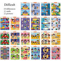 Juego Educativo De Encontrar Fallas: Papel Reciclable Para Entrenamiento De Enfocamiento Y Atención Herramienta De Enseñanza De Dibujo - details 8