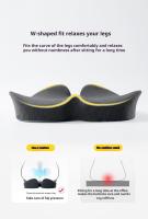 Cojín De Oficina De Espuma De Memoria Suave Para Mujer Almohadilla Ortopédica Para Coccyx Y Pelvis U-Shape Adecuado Para Adultos Removible Y Lavable Estilo Coreano - details 6