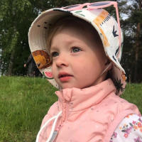 Gorro De Pescador Infantil De Verano Panamá Para Niñas Y Niños Protección UV Sombrero De Sol Para Niños Y Niñas Ajustable Todoterreno - details 2