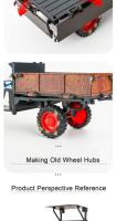 Modelo De Tractor Grande 31CM Juguete De Aleación Simulada Vehículo De Utilidad Para Niños Colección Regalos Para Niños Boys - details 4