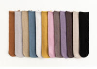 Calcetines De Mujer Estilo Coreano Coloridos Y Cómodos Calcetines Largos Elásticos Transpirables Para Niñas Casual - details 8