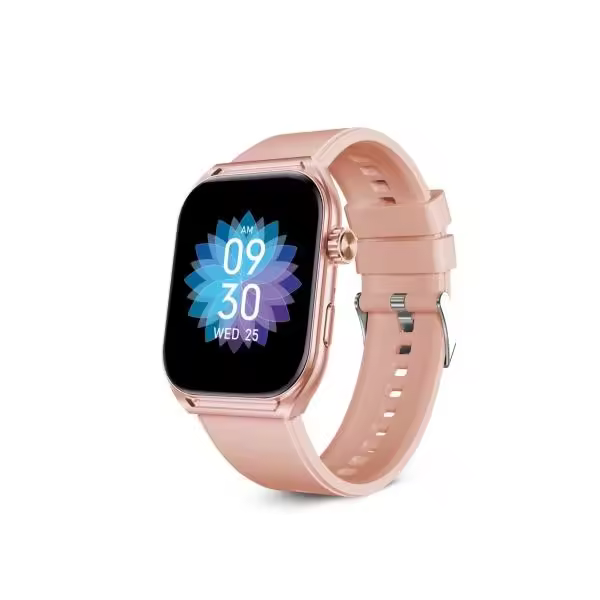 Ksix urban move smartwatch - pantalla amoled 2,06? amoled - autonomia hasta 5 dias - modos deporte y salud, llamadas, asistentes de voz - ip67 - color rosa - 1