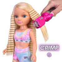 Nancy Air Styler larga melena rubia para rizar, ondular o decorar - Famosa Giochi Preziosi NAC73000 - details 7