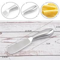 Cortador De Mantequilla De Acero Inoxidable Multifuncional Para Queso Mermelada Y Pan Cuchillo De Cocina Ecológico Portátil Utensilio Para Hornear - details 3