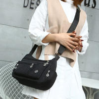 Bolso De Hombro Para Mujer Nylon Impermeable Gran Capacidad Bolso Bandolera Casual De Viaje Bolso De Mano De Alta Calidad - details 1