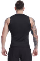 Camiseta De Compresión Para Hombre Vest Top De Gimnasio Y Running Deporte Sin Mangas Secado Rápido Estirable Capa Base Verano - details 3