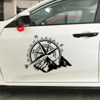 Pegatina De Vinilo Impermeable Para Coche Con Compaña De Montañas Y Bosques Accesorios Para Aventuras Al Aire Libre Diseño De Carrocería De Coche PVC - details 6