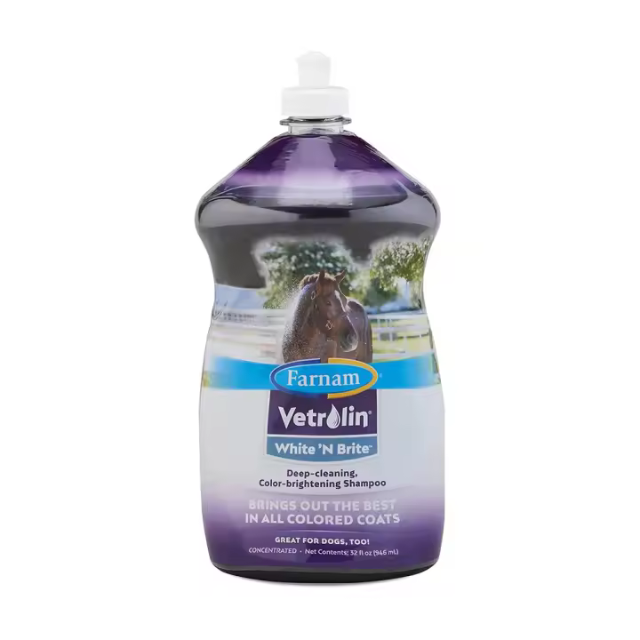 VETROLIN® White´N Brite 946 ml champú acondicionador para caballos y perros Vetnova - 1