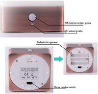 Lámpara de Mesa de Luz Nocturna LED retro lámpara de noche con sensor de Movimiento PIR inalámbrico de Luz Nocturna - details 10