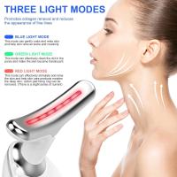 Pritech Masajeador facial para reducir arrugas con luz pulsada intensa ES-1081 - ¡Elimina las arrugas y rejuvenece tu piel! - details 4