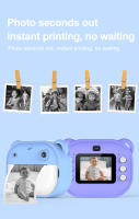 Cámara Infantil Con Impresión Inalámbrica Bluetooth Toy Para Educar a Los Niños Cámara De Fotos Y Notas Sin Tinta Regalo Para Estudio Educativo - details 5