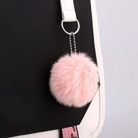 Mochila Escolar Stitch Negra con Detalles Rosas 45x30x19 cm – Mochila Grande para Niñas, Niños, Mujeres y Hombres, Resistente y Cómoda, Puerto USB y Salida de Auriculares, Ideal para Viaje y Universidad - details 2