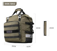 Bolsa De Viaje Para Motocicleta 20L-30L Bolsa De Sillín Universal Impermeable Accesorio De Equipaje Para Motocicleta - details 13