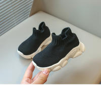 Zapatillas Casuales Para Niños Y Niñas Algodón Elástico Transpirables Zapatos Slip-on Para Otoño Moda Nueva Tallas 21-30 - details 10