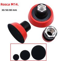 Placa De Apoyo Para M14 Polirrotatorio De 1/2/3 Pulgadas Con Borde Suave Herramientas Abrasivas De Poliuretano Para Lijado Y Pulido - details 0
