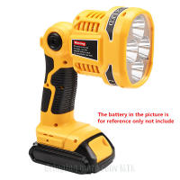 Lámpara LED 12W Con Puerto USB Para Iluminación De Emergencia Al Aire Libre Compatible Con Baterías Dewalt 14.4V 18V 20V DCB140 DCB181 DCB200 - details 5