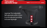 Bolsa De Pierna Para Motocicleta Impermeable Con Luz LED Bolsa De Cintura Para Motocicleta Y Bicicleta Deporte Al Aire Libre Bolsa Transversal Para Móvil - details 12