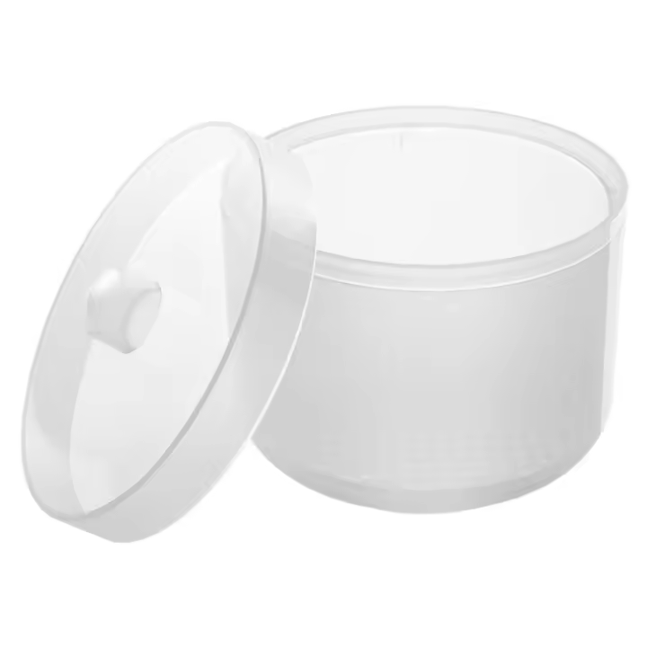 Caja De Almacenamiento Para Uñas Artísticas Y Herramientas De Manicura Caja De Desinfección Y Limpieza Para Bits De Taladro Accesorios Para Cortauñas - 1