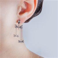 Morellato Pendientes de acero y circón mariposa Ninfa - details 1