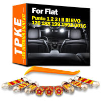 Kit De Luces LED Para Fiat Punto 1 2 3 I II III EVO 176 188 199 1993-2016 Canbus Sin Errores Domestico Mapa Maletero - details 0