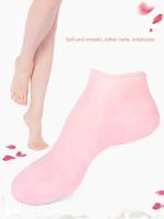 Calcetines De Spa De Silicona Con Gel Hidratante Y Exfoliante Protección Contra La Secedad Y La Piel Muerta Herramientas De Cuidado Del Pie - details 6
