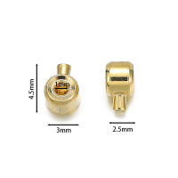 5pcs/Lote De Cuentas De Cobre Para Colgantes Y Joyería Accesorios De Cordones Terminales De Capas De Charms Para Pulseras Y Collares Herramientas De Manualidad - details 1