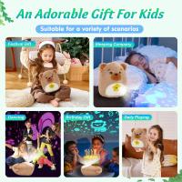 Muñeco De Peluche Unicornio Proyector 28cm Con Luz LED Suave Y Cálido Regalo Para Niñas Y Niños Animales De Peluche Para Decoración Del Hogar - details 5