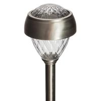 Gerimport Lámpara Solar Acero 2led Broche 36.5x10cm Packs 4 - details 0