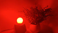 Bombilla LED Colorida E27 B22 2W AC 110V 220V G45 Para Decoración De Hogar Luz De Ambiente En Colores Verde Morado Rojo Rosa Naranja Azul - details 10